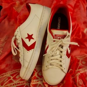 Leather Converse